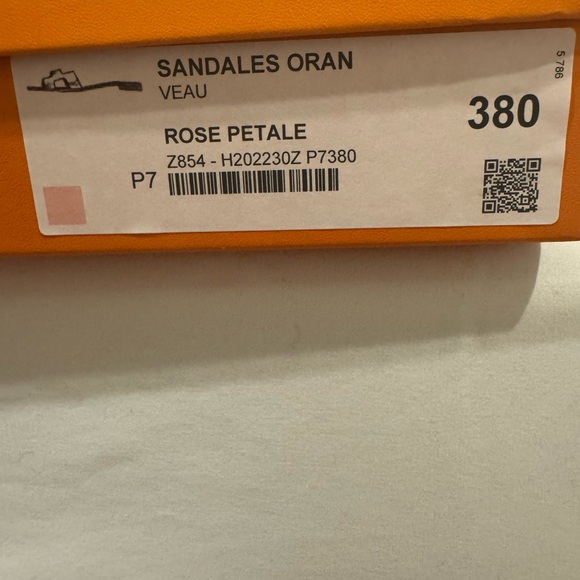 Brand new Hermes rose petale orans - Picture 4 of 4